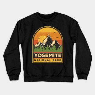 Yosemite National Park California Crewneck Sweatshirt